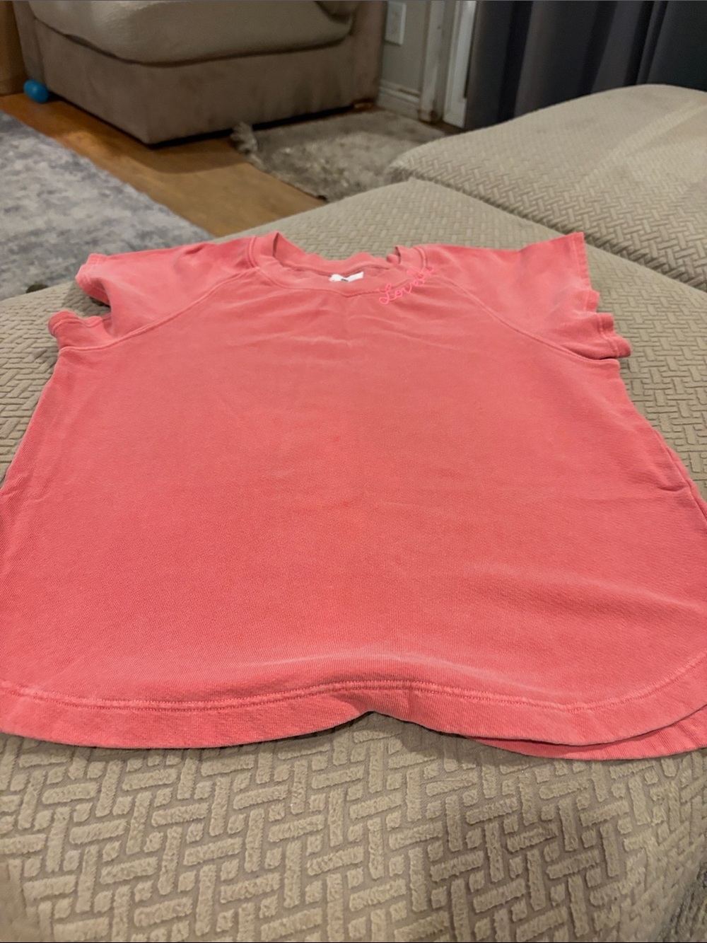 Sundry Coral Short-Sleeve Tee